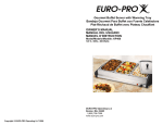 Euro-Pro KP400 Owner`s manual