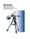 Meade LX80 Instruction manual