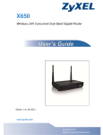 ZyXEL Communications 650 Series System information