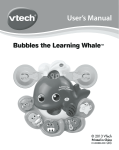 VTech Light-up Learning Turtle User`s manual