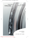 Electrolux EWF 14680W User manual