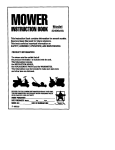 INSTRUCTIONBOOK - Sears Parts Direct