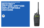 Motorola MOTOTRBO XPR 6580 User guide
