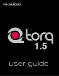 M-Audio Torq User guide