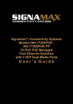 SignaMax 065-7726SPOE User`s guide