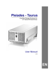 Macpower & Tytech TAURUS User manual