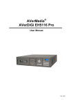 Avermedia AVerDiGi EH5116 Pro User manual