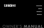 Uniden EXAI5580 Specifications