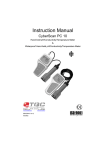 EUTECH INSTRUMENTS CYBERSCAN PC 300 PH CONDUCTIVITY PORTABLE METER Instruction manual