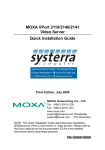 Moxa Technologies NPort 5200 Serie Installation guide