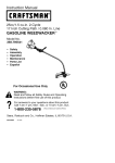 Craftsman 358.795541 Instruction manual