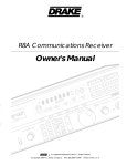 DRAKE R8B Owner`s manual