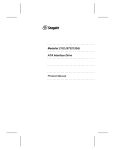 Seagate ST32122A - Medalist 2.1 GB Hard Drive Product manual
