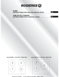 ROSIERES RCI647IN Specifications