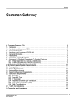 Siemens OC130S Technical data