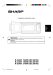 Sharp R-210A Specifications