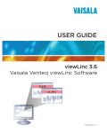 Vaisala Veriteq viewLinc 4.0 User guide