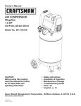 Craftsman 921.169130 Operating instructions