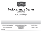 Maytag W10057349A Use & care guide