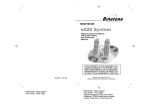 Binatone e820 System User guide