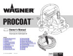 WAGNER PROCOAT MAX Owner`s manual