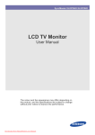 Samsung XL2270HD User manual