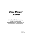 movistar Xavi 7968 User manual