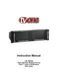Converters.TV 702 Instruction manual