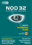 ESET NOD32 V 2.7 - Installation guide