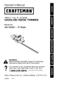 Craftsman 358.795690 Operator`s manual