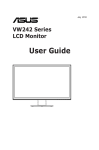 Asus VW242 Series User guide