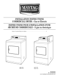 Maytag MDE17PR Specifications