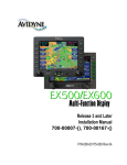 Avidyne Entegra EXP5000 Installation manual