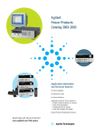 Agilent Technologies 6010A Technical data