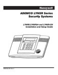 ADEMCO LYNX Setup guide