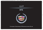 Cadillac 2009 DTS System information
