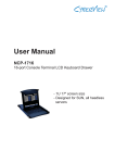 Austin Hughes Electronics NCP-1716 User manual