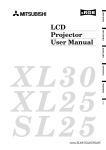 Mitsubishi SL25U User manual
