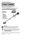 Craftsman 358.795820 Operator`s manual