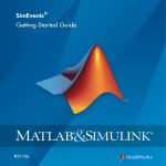 MATLAB SIMEVENTS RELEASE NOTES User guide