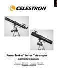 Celestron 127EQ Instruction manual