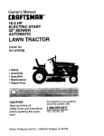 Craftsman 917.270780 Owner`s manual