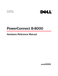 Dell PowerConnect B-8000 Specifications