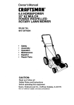 Craftsman 917.377431 Owner`s manual