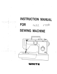 White 1788 Instruction manual