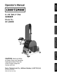 Craftsman 351.225000 Operator`s manual