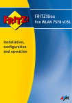 AVM FRITZ!Box Fon WLAN Specifications