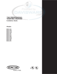 DCS WD-30-BL Installation guide