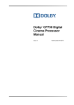 Dolby Laboratories 950 7.1 Specifications