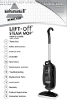 Bissell Steam Mop User`s guide